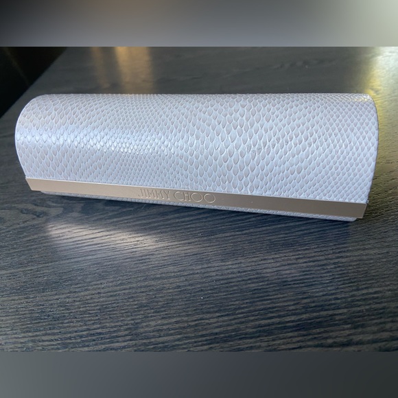 Jimmy Choo Glasses Snakeskin Print Case - Picture 7 of 8